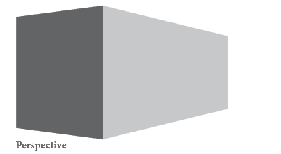 Perspective of a rectangle