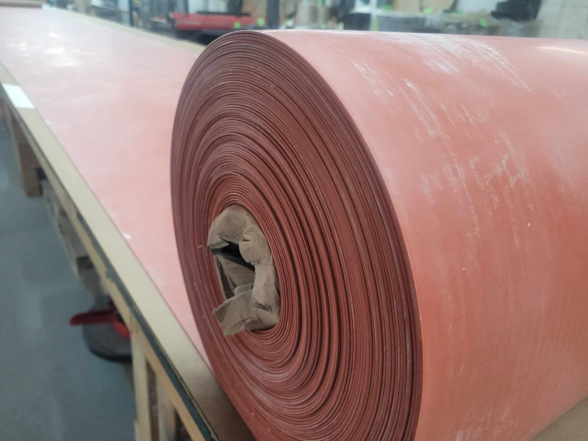 silicone rubber roll