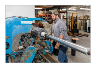 slitting rubber roll